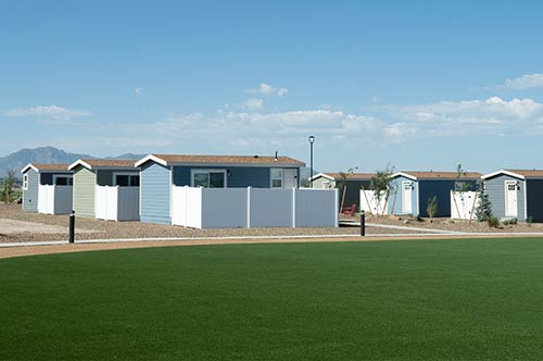 Chino Valley housing, first view