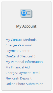 my account portal tile