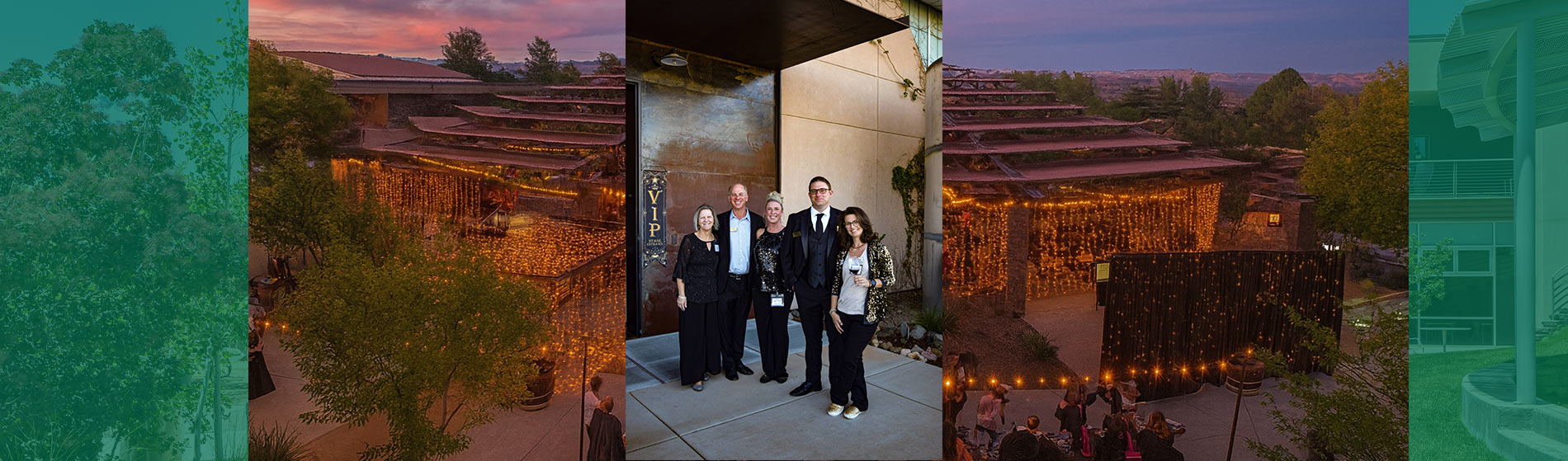 Wine and dine vip guests