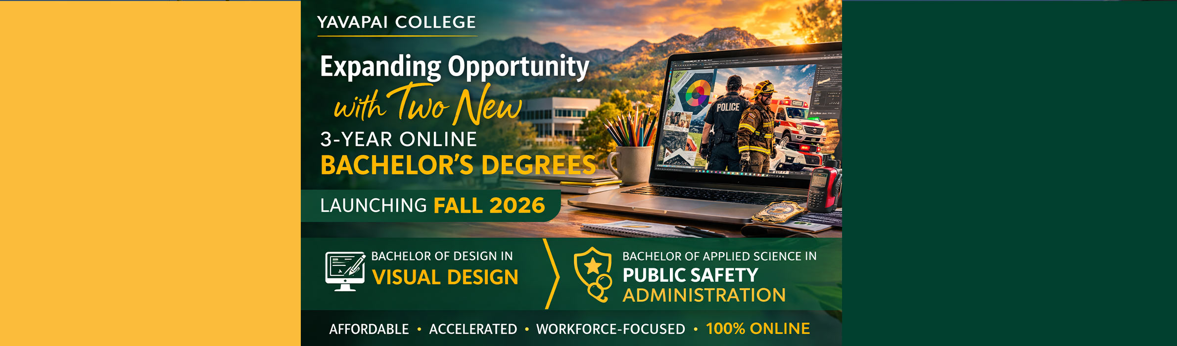 New degree opportunities