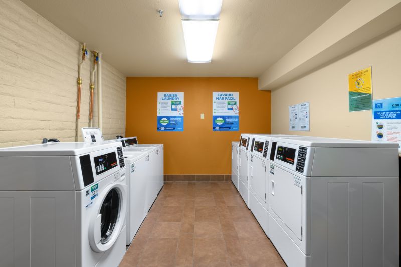 Picture of a central laundry area