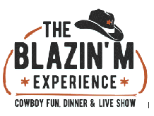 Blazin M logo