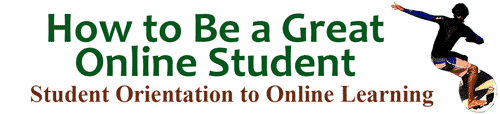 Student Orientation to Online Learning Schedule